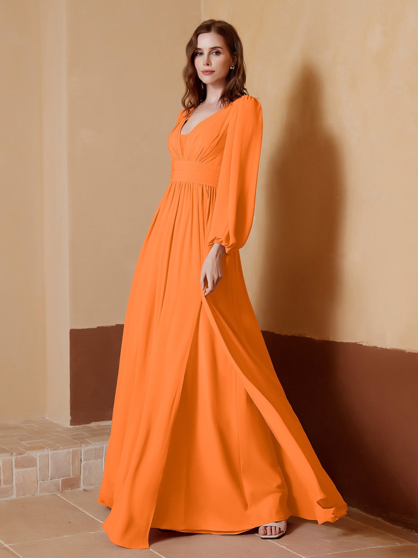Make a Statement with Vibrant Orange Bridesmaid Dresses  BABARONI UK