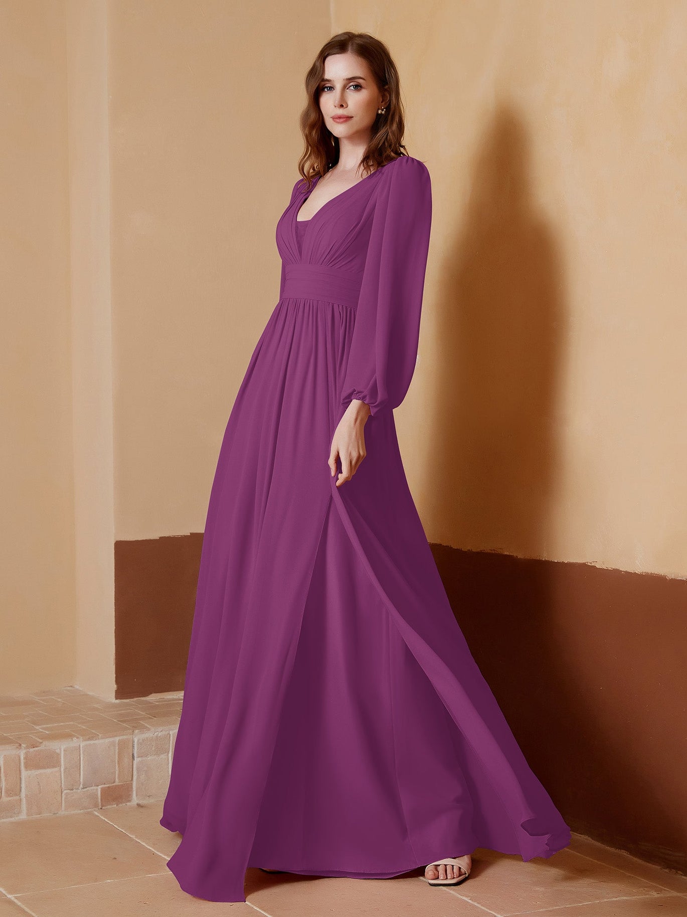 cotton dress boho Jolly Vintage Women's Embroidered Floral V Neck Long Sleeves Maxi White / M Terracotta Bridesmaid Dress, Bridesmaid Secondary Fabric Content:95% POLYESTER Valentine’s Day gift Size:35X36