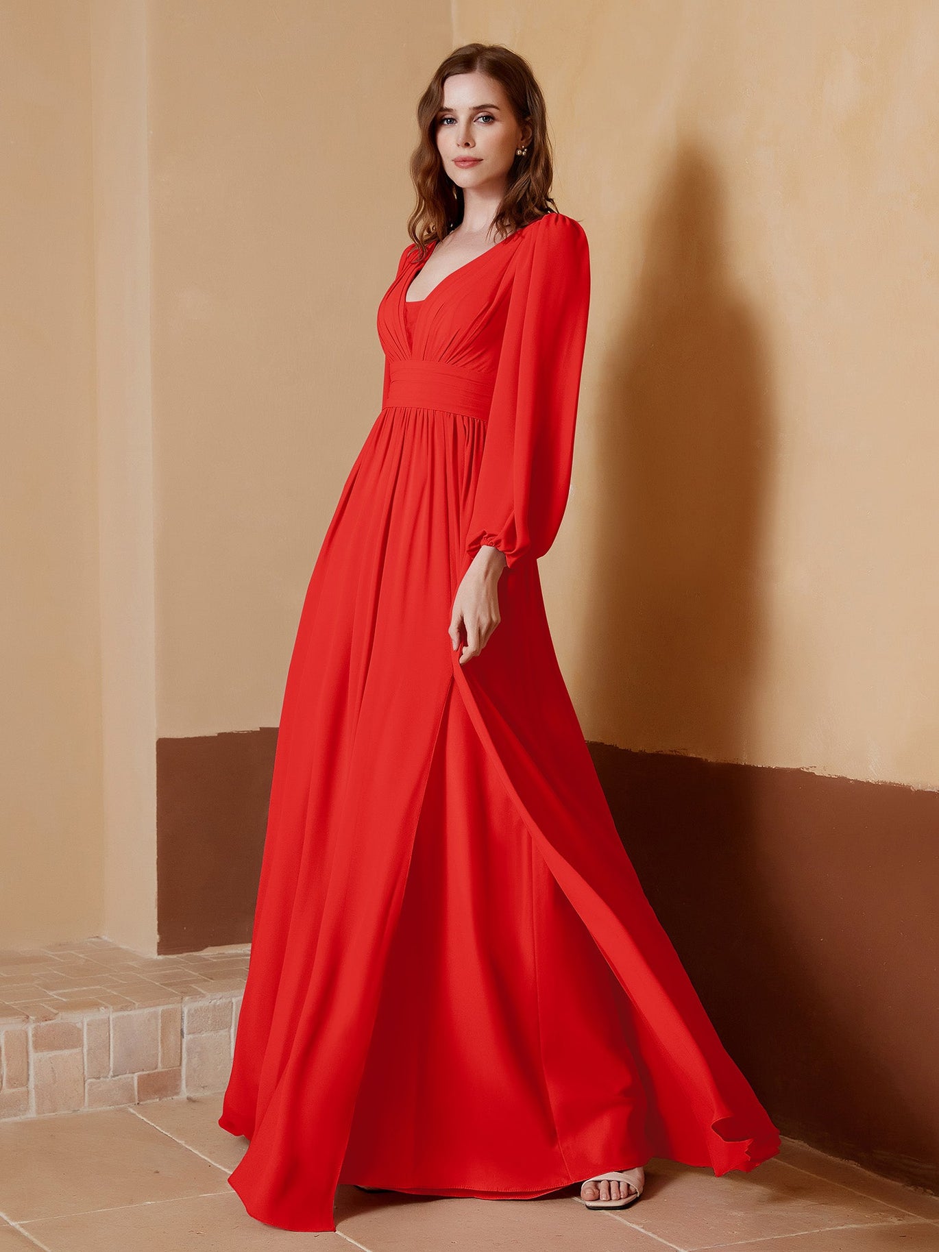 strapless open back dress Floral Midi Wrap Dress