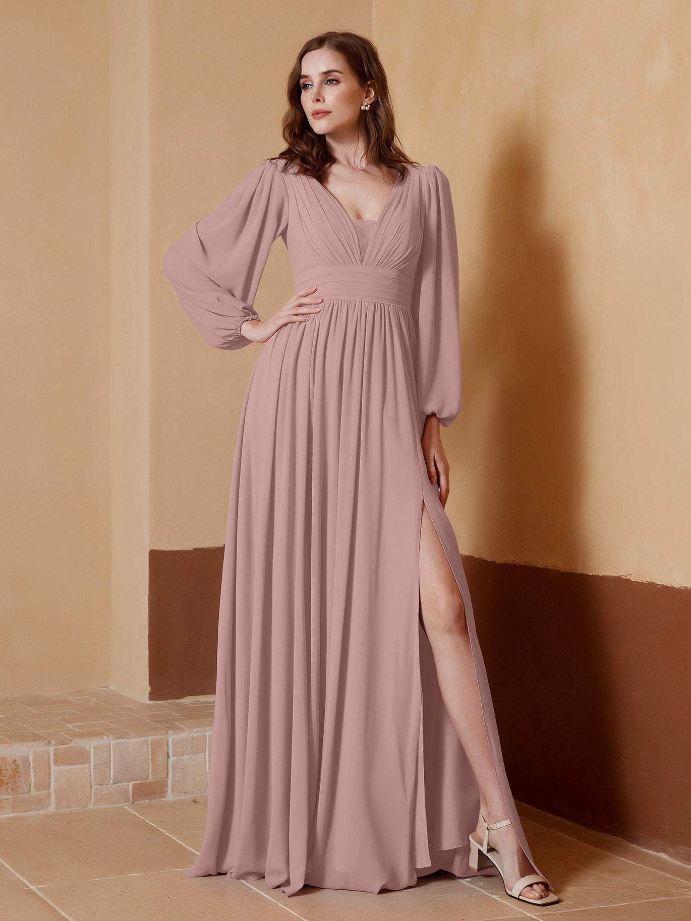 Embrace Vintage Romance with Mauve Bridesmaid Dresses  BABARONI UK