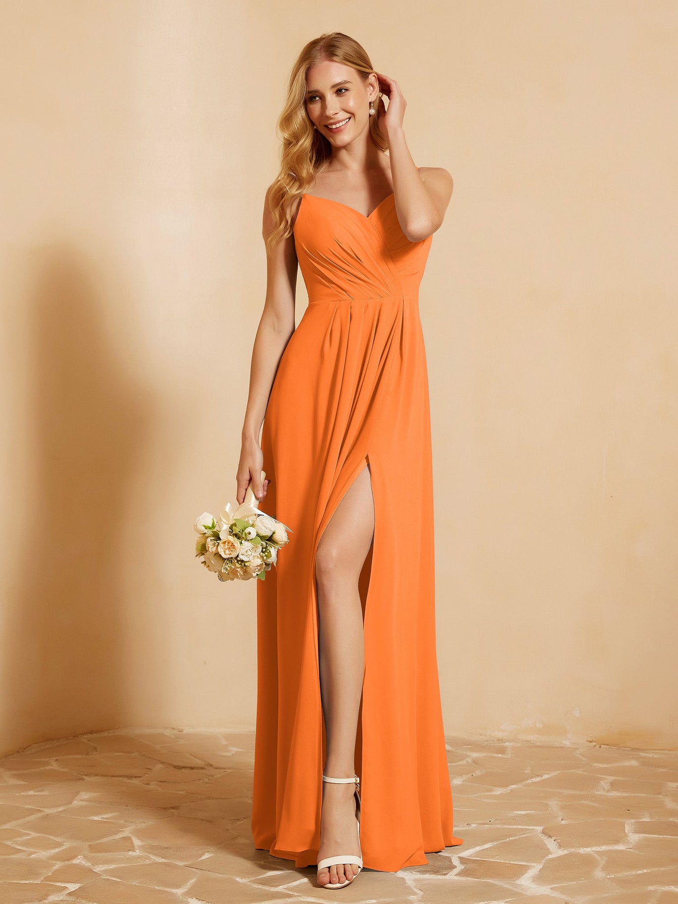 Make a Statement with Vibrant Orange Bridesmaid Dresses  BABARONI UK