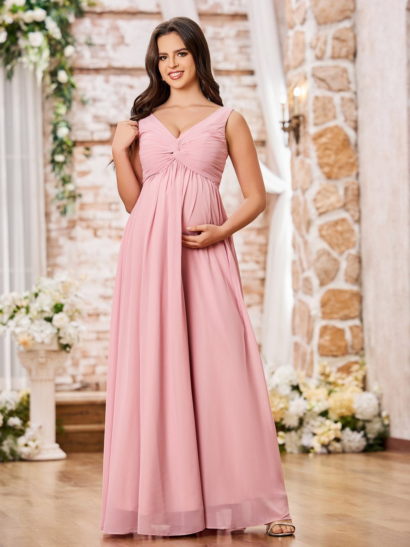 bridesmaid dresses for pregnant ladies uk Maternity Bridesmaid Dresses – BABARONI UK