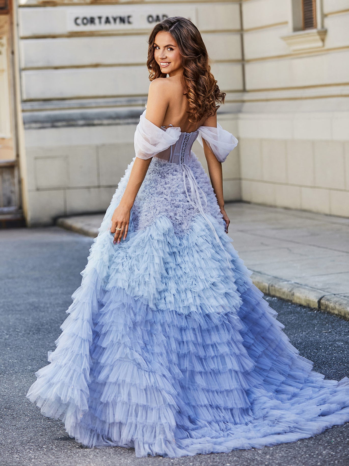 blue prom dresses uk Royal Blue Sequins Prom Dress UK with Long Sleeves  ballbellauk