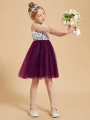 Charming Lace and Tulle Sleeveless Flower Girl Dresses