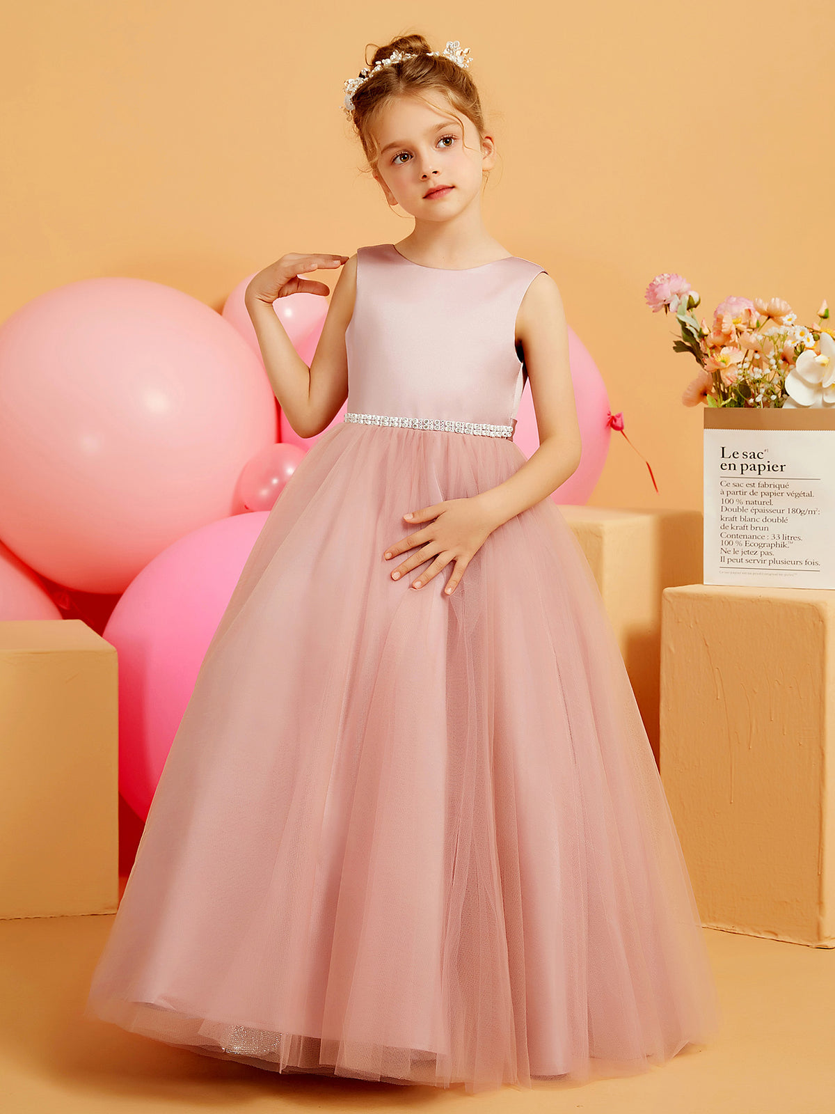 birthday dresses uk Ball Gown Girls Party Girls Pageant Dresses Dresses For The Pageant Stage – BABARONI UK Women's Sexy Going Out Color_Maroon Color:Squire Brown