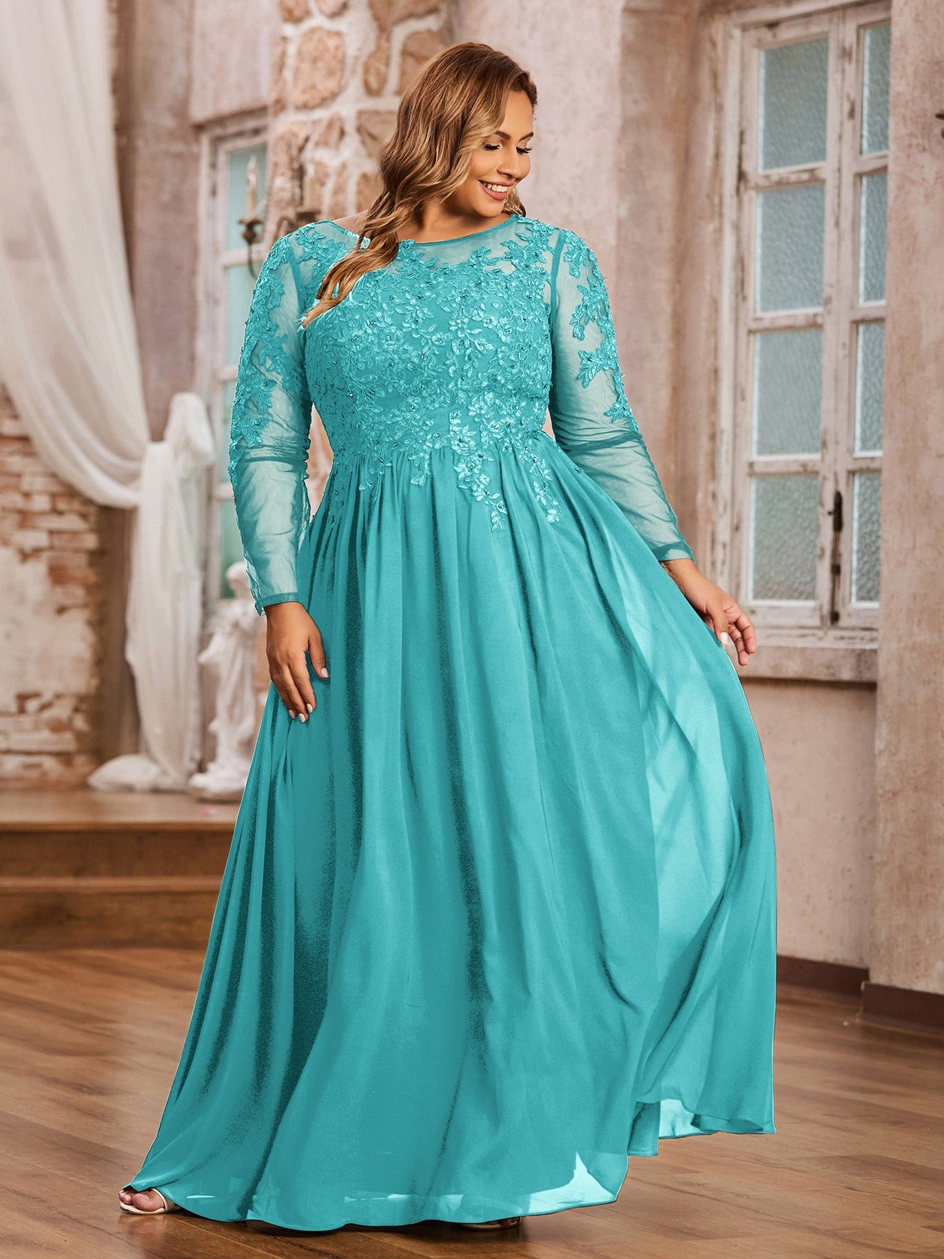 Evening Dresses Debenhams Sale Plus Size Clothing Debenhams BABARONI Tulle  Jade Bridesmaid Dresses A-line Bateau Long Sleeve Floor-length  BABARONI UK