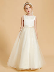 Tulle Flower Girl Dresses Adorned Bead Adorned