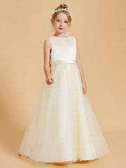 Tulle Flower Girl Dresses Adorned Bead Adorned