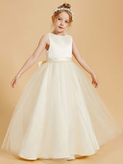 Tulle Flower Girl Dresses Adorned Bead Adorned