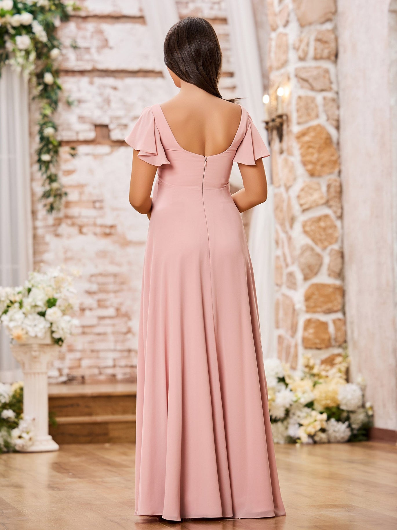 bridesmaid maternity dresses uk Amalfi Maternity Dress Champagne 12