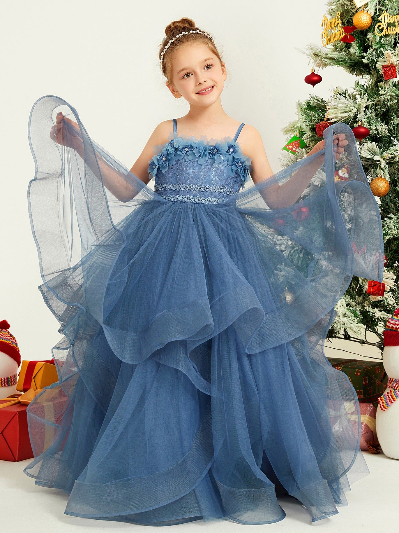white christmas dresses Beautiful Baby Christmas Dresses main image 0