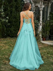 Sweetheart Appliqued Beaded Sweep Train Dress Spa Plus Size