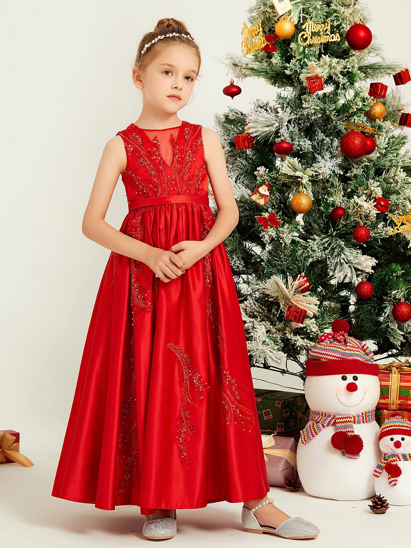 Girls Christmas Dresses - Charming & Cheerful BABARONI UK Girls Christmas Dresses - Charming & Cheerful BABARONI UK
