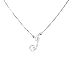 Personalized Initial Necklace Sterling Silver Bridesmaid Gifts