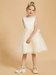 Sparkling Flower Girl Dresses with a Stunning Open Back