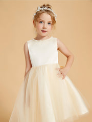 Sparkling Flower Girl Dresses with a Stunning Open Back