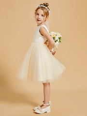 Sparkling Flower Girl Dresses with a Stunning Open Back