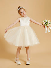 Sparkling Flower Girl Dresses with a Stunning Open Back