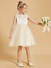 Sparkling Flower Girl Dresses with a Stunning Open Back