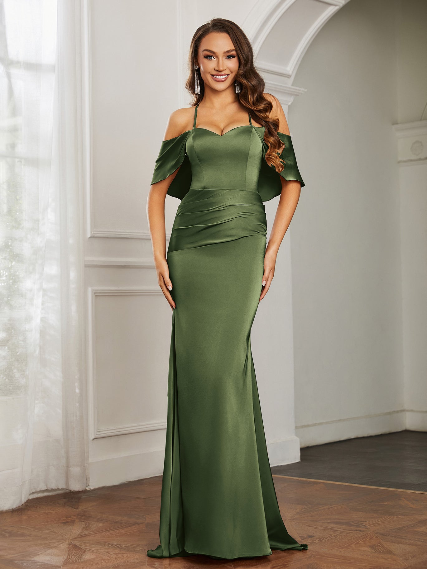 Olive Green Bridesmaid Dresses  Page 4  BABARONI UK