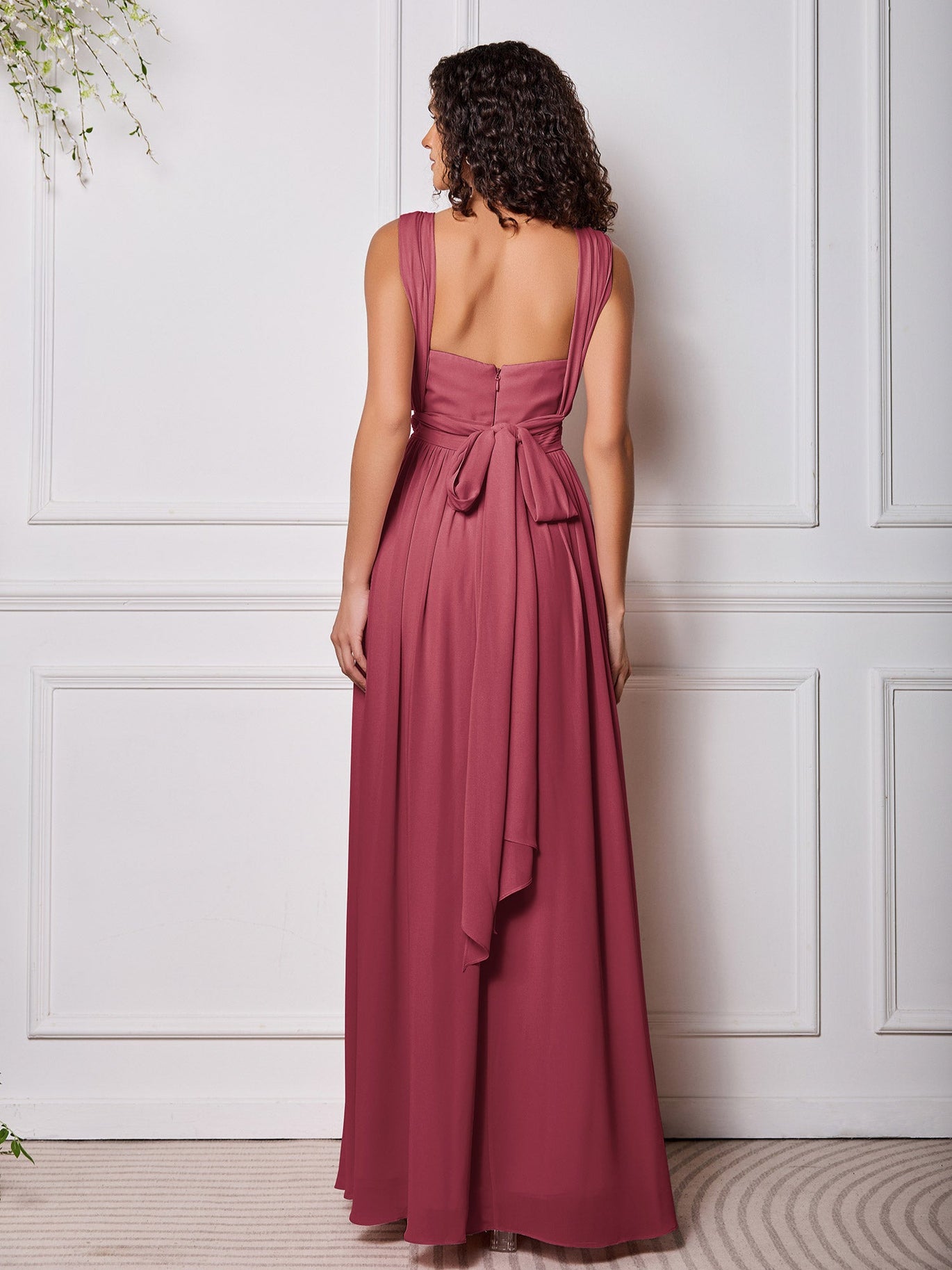 Cinnamon Rose Bridesmaid Dresses BABARONI UK Cinnamon Rose Bridesmaid Dresses BABARONI UK