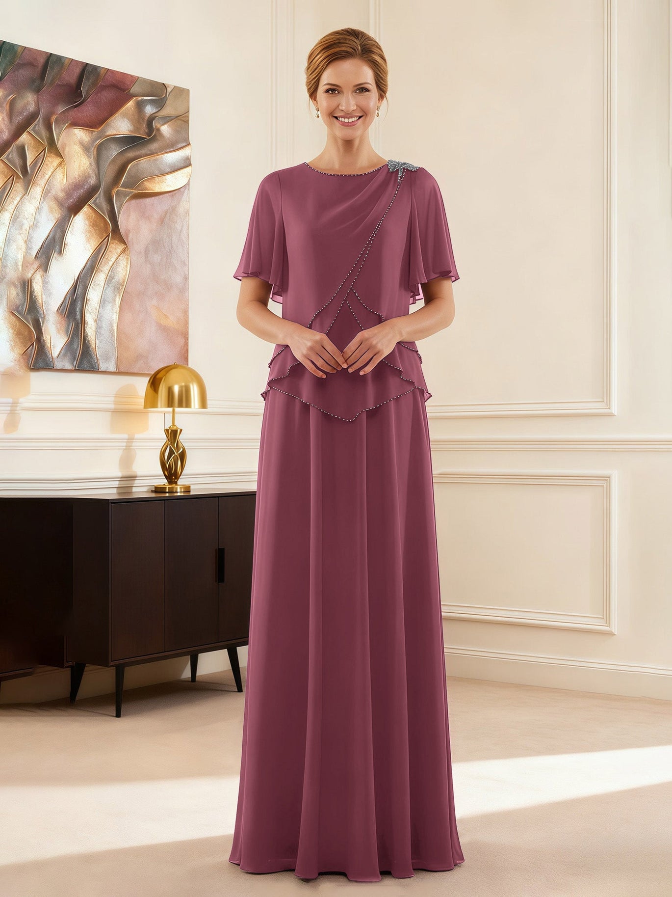 sachin and babi light blue dress Mulberry PLT Label Mulberry Slinky Ruched Plunge Batwing Maxi Dress