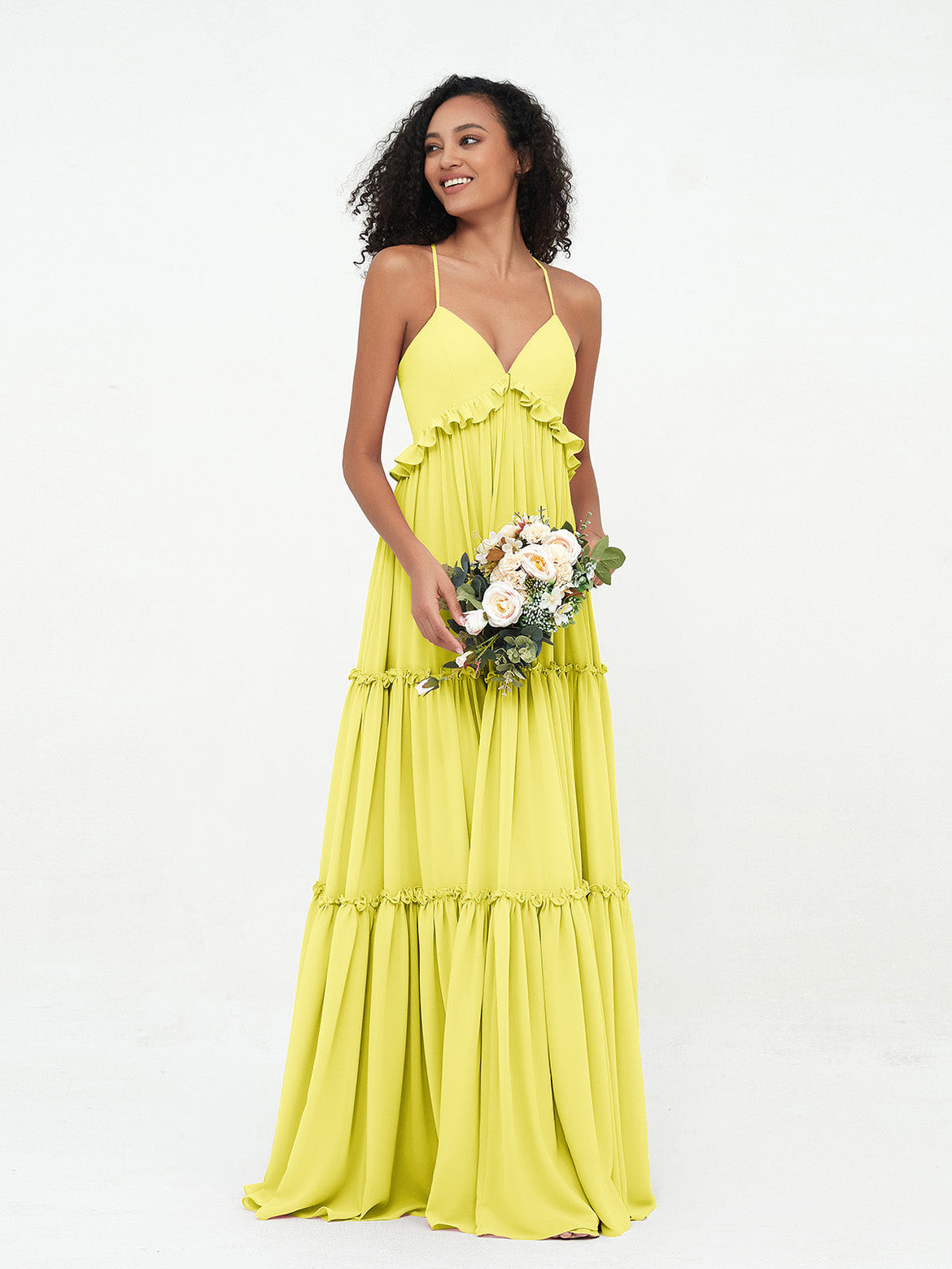 knee length dresses for ladies It's Not The Same Maxi Dress Lemon
