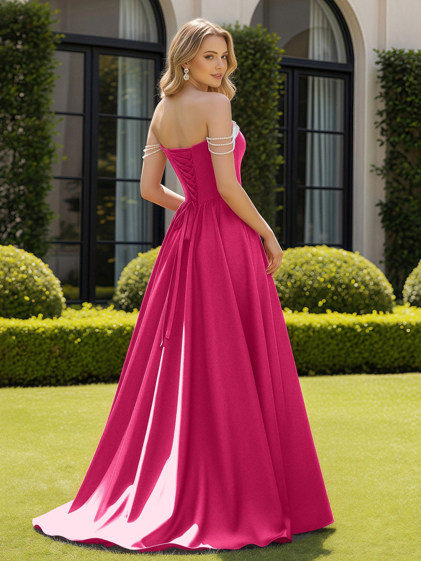 sachin and babi light blue dress Tulle Long Formal Dress A-line Prom Dress With Red Appliques DTP604 –  DressTok.co.uk