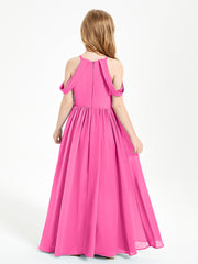 Dreamy Off the Shoulder Bridesmaid Gown for Junior Azalea