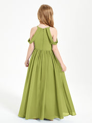Dreamy Off the Shoulder Bridesmaid Gown for Junior Clover