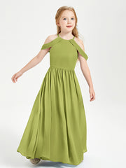 Dreamy Off the Shoulder Bridesmaid Gown for Junior Clover