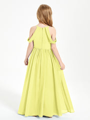 Dreamy Off the Shoulder Bridesmaid Gown for Junior Daffodil