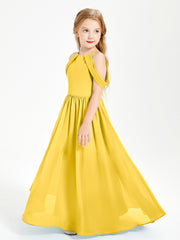 Dreamy Off the Shoulder Bridesmaid Gown for Junior Marigold