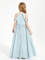 Dreamy Off the Shoulder Bridesmaid Gown for Junior Mist