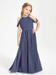 Dreamy Off the Shoulder Bridesmaid Gown for Junior Stormy