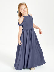 Dreamy Off the Shoulder Bridesmaid Gown for Junior Stormy