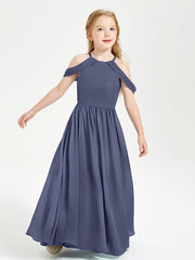 Dreamy Off the Shoulder Bridesmaid Gown for Junior Stormy