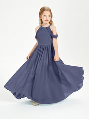 Dreamy Off the Shoulder Bridesmaid Gown for Junior Stormy