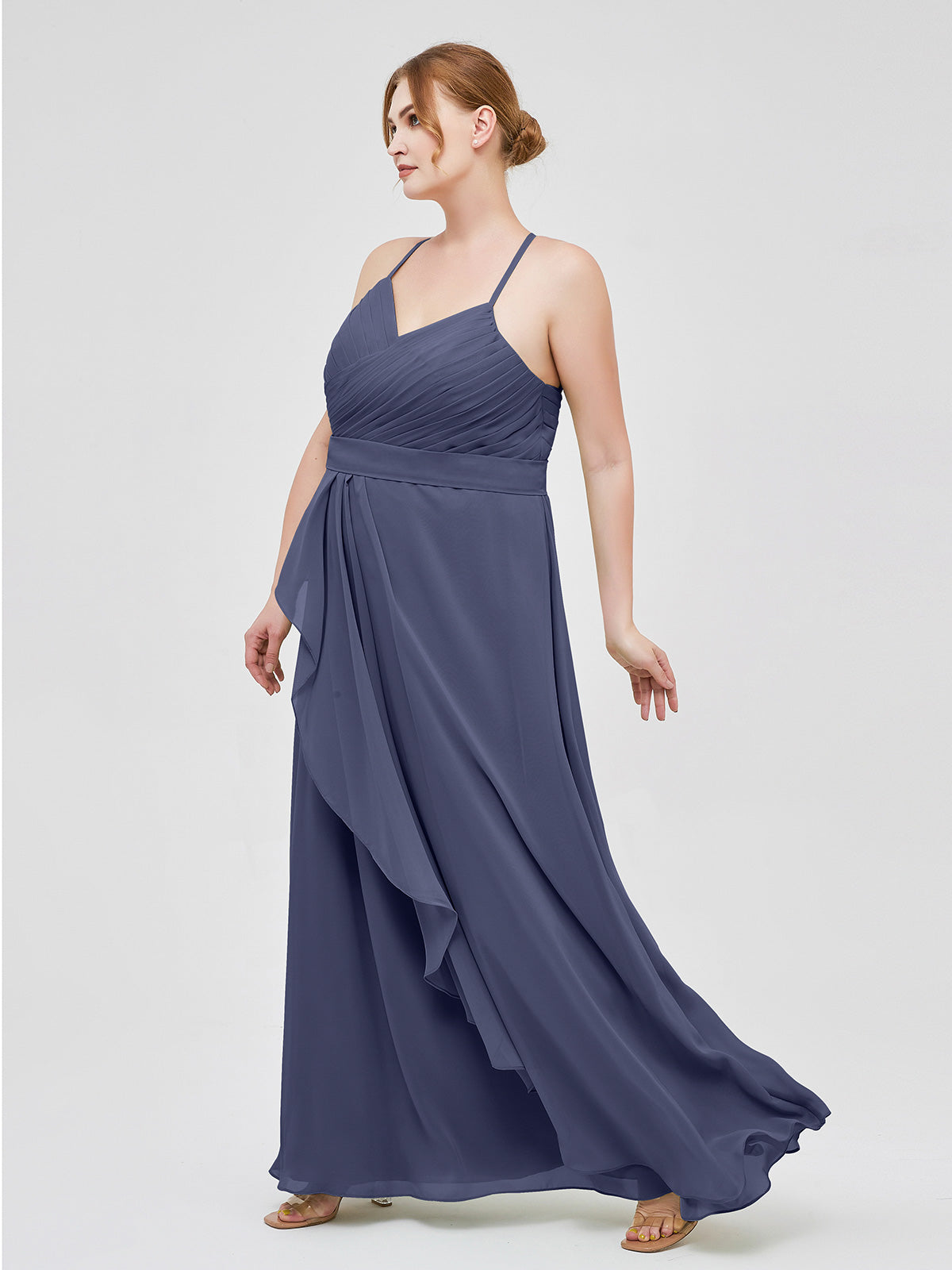 Stormy blue hotsell bridesmaid dresses