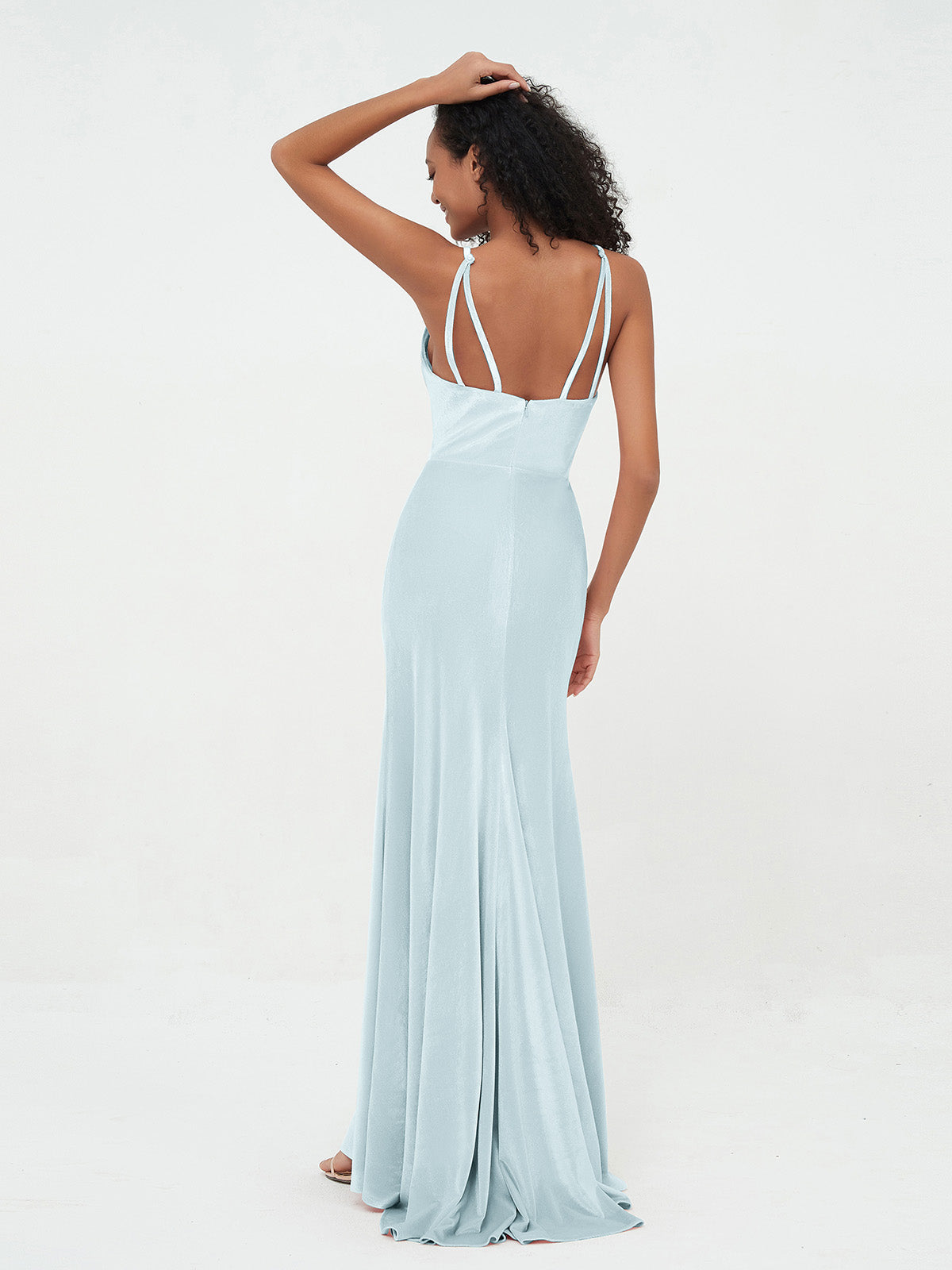 Ester halter hotsell mermaid gown