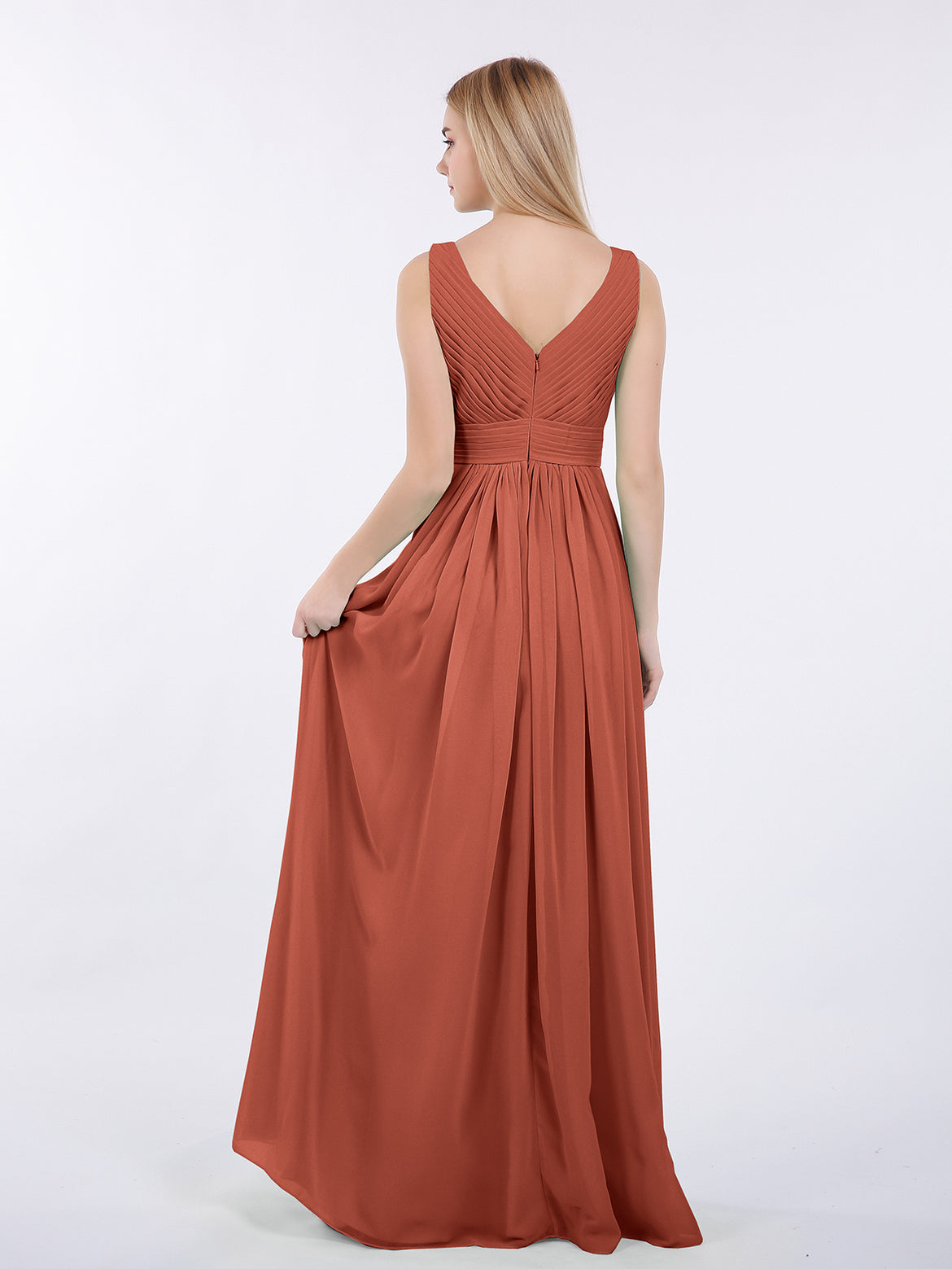 Rustic Charm with Rust Bridesmaid Dresses BABARONI UK Rustic Charm with Rust Bridesmaid Dresses BABARONI UK