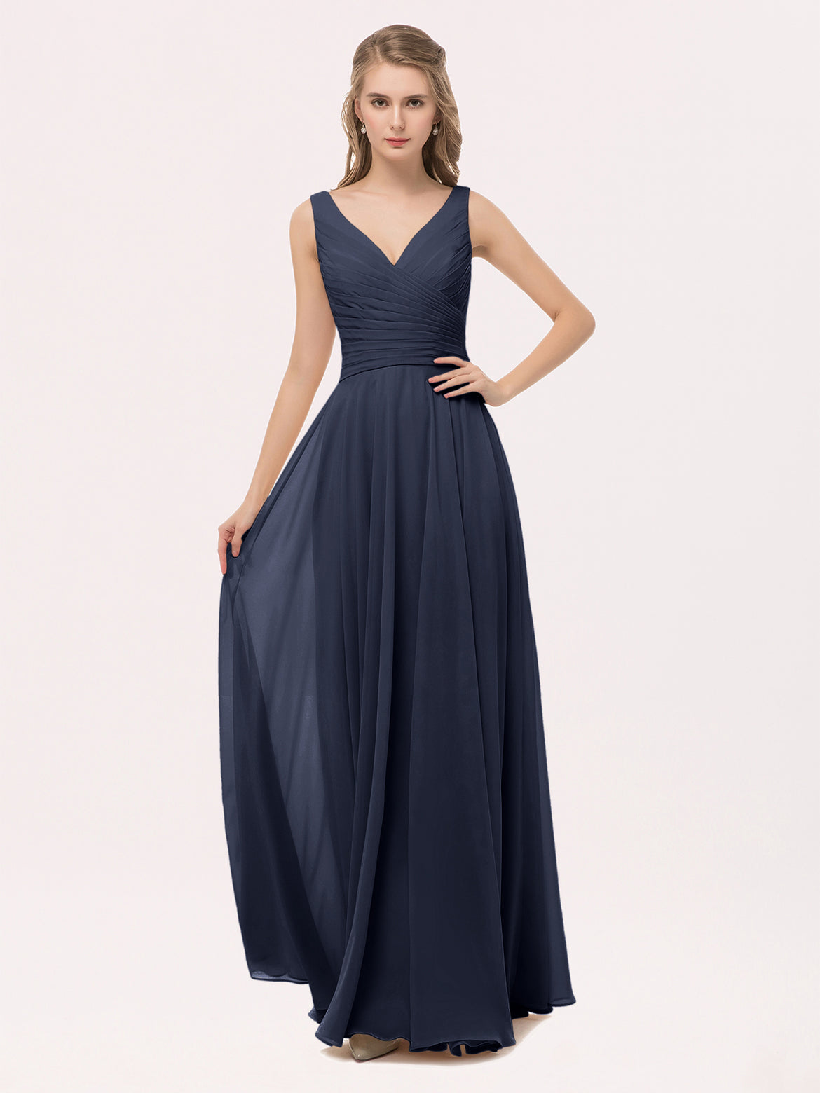 Timeless and Classic Dark Navy Bridesmaid Dresses  BABARONI UK