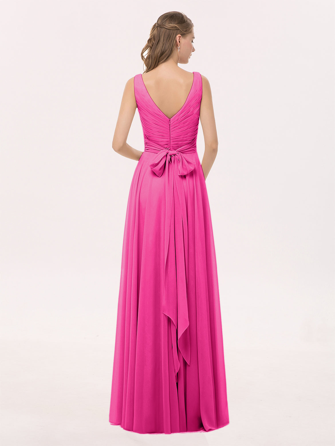 cheap high low bridesmaid dresses Leely Women Dark Green Bridesmaid Dress Mermaid Halter Twist Front Satin  Long Evening Gala Formal Dress – leelyuk main image 1