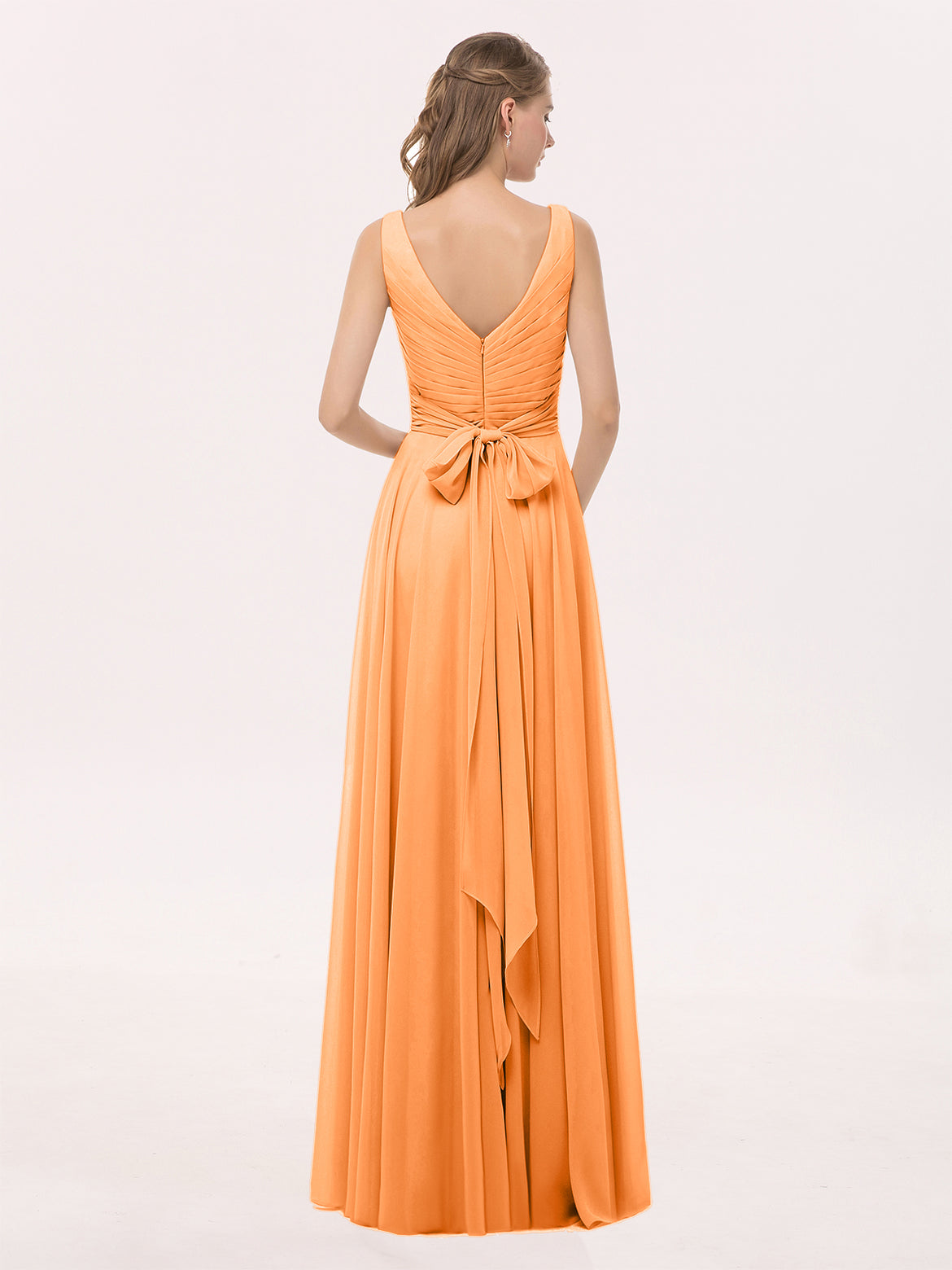 orange bridesmaid dresses uk Orange Bridesmaid Dresses,Modern Bridesmaid Dress,Chiffon Bridesmaid Dress,BD00204, US16W / Red