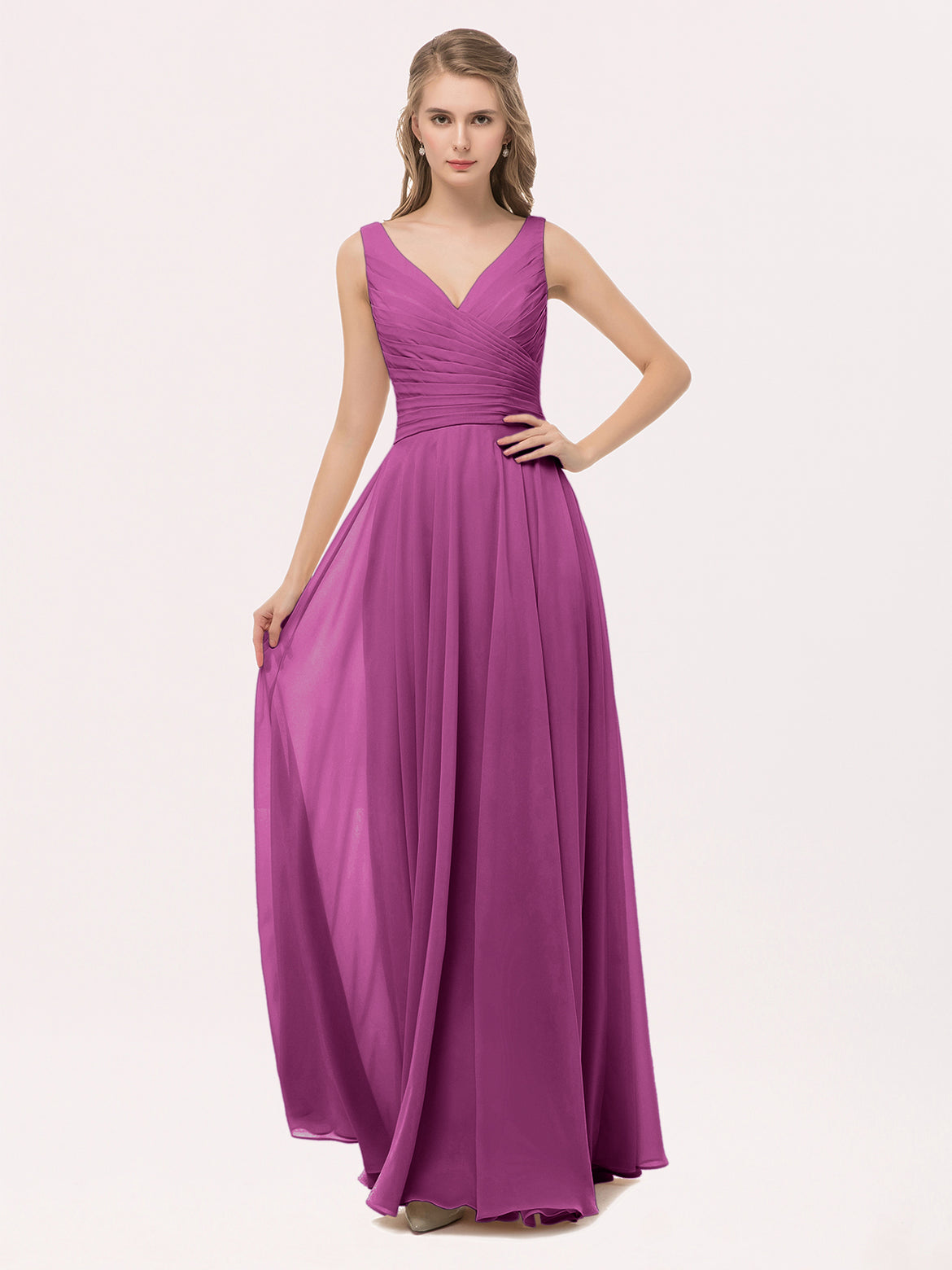 Orchid Bridesmaid Dresses: Soft and Elegant