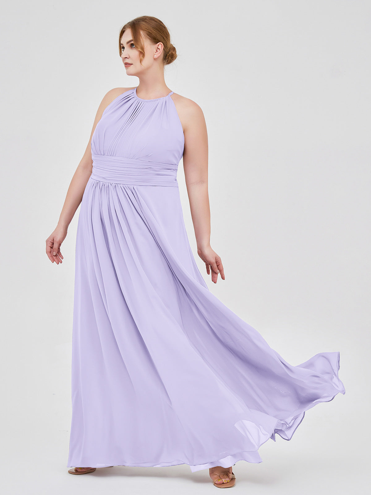 Lilac bridesmaid outlet dresses long