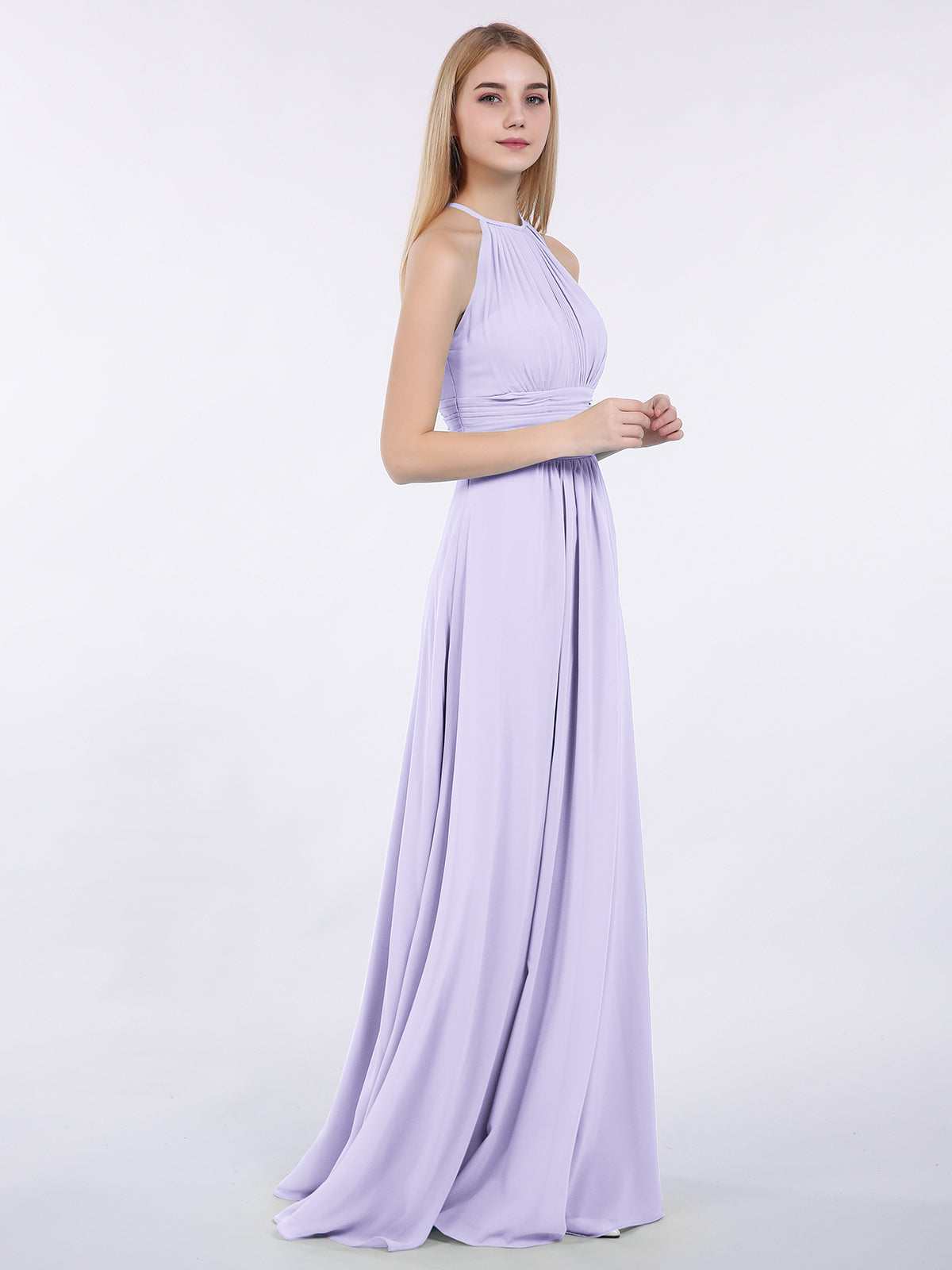 Long lilac outlet bridesmaid dresses