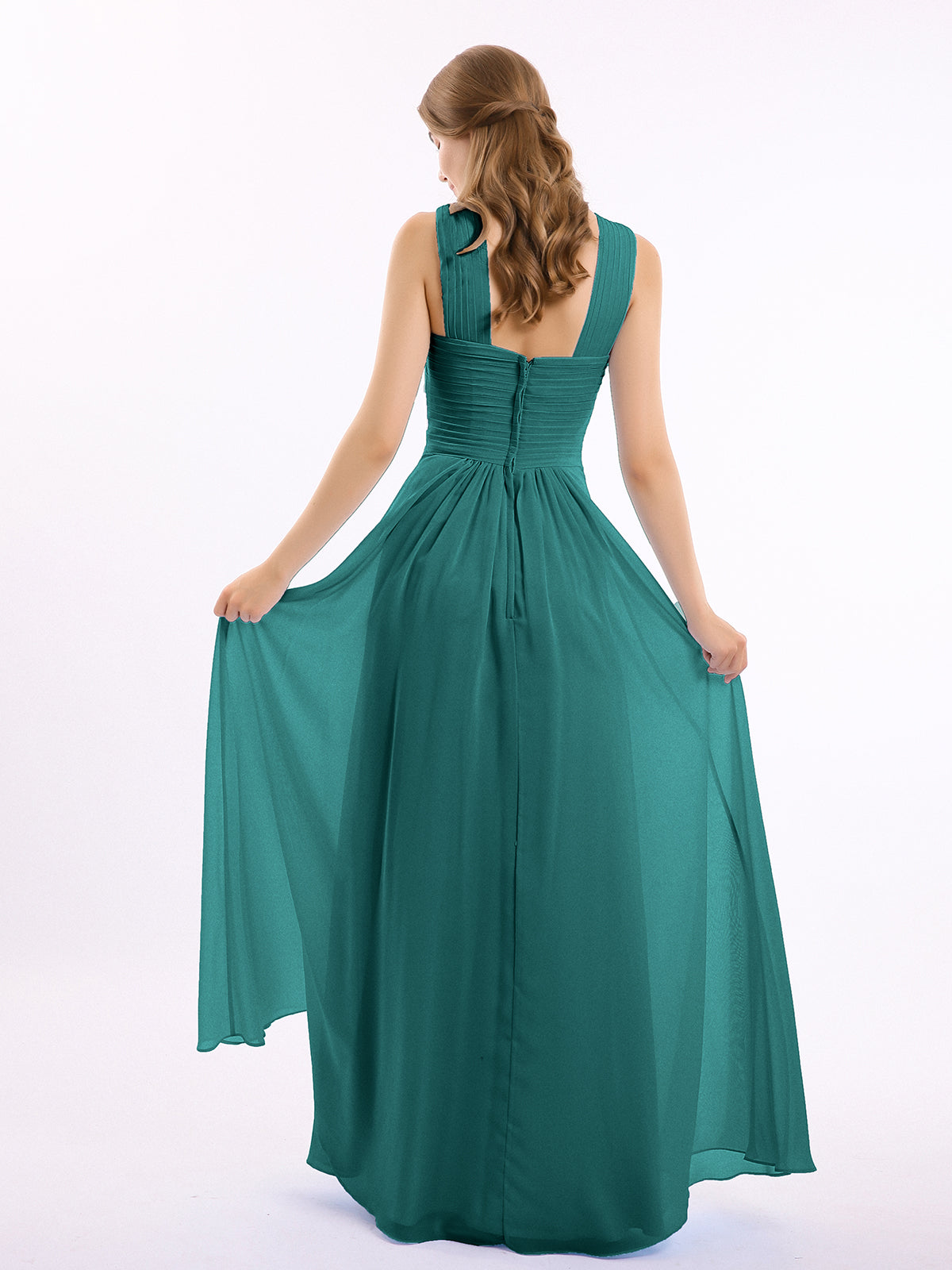 Empire waist hotsell green dress