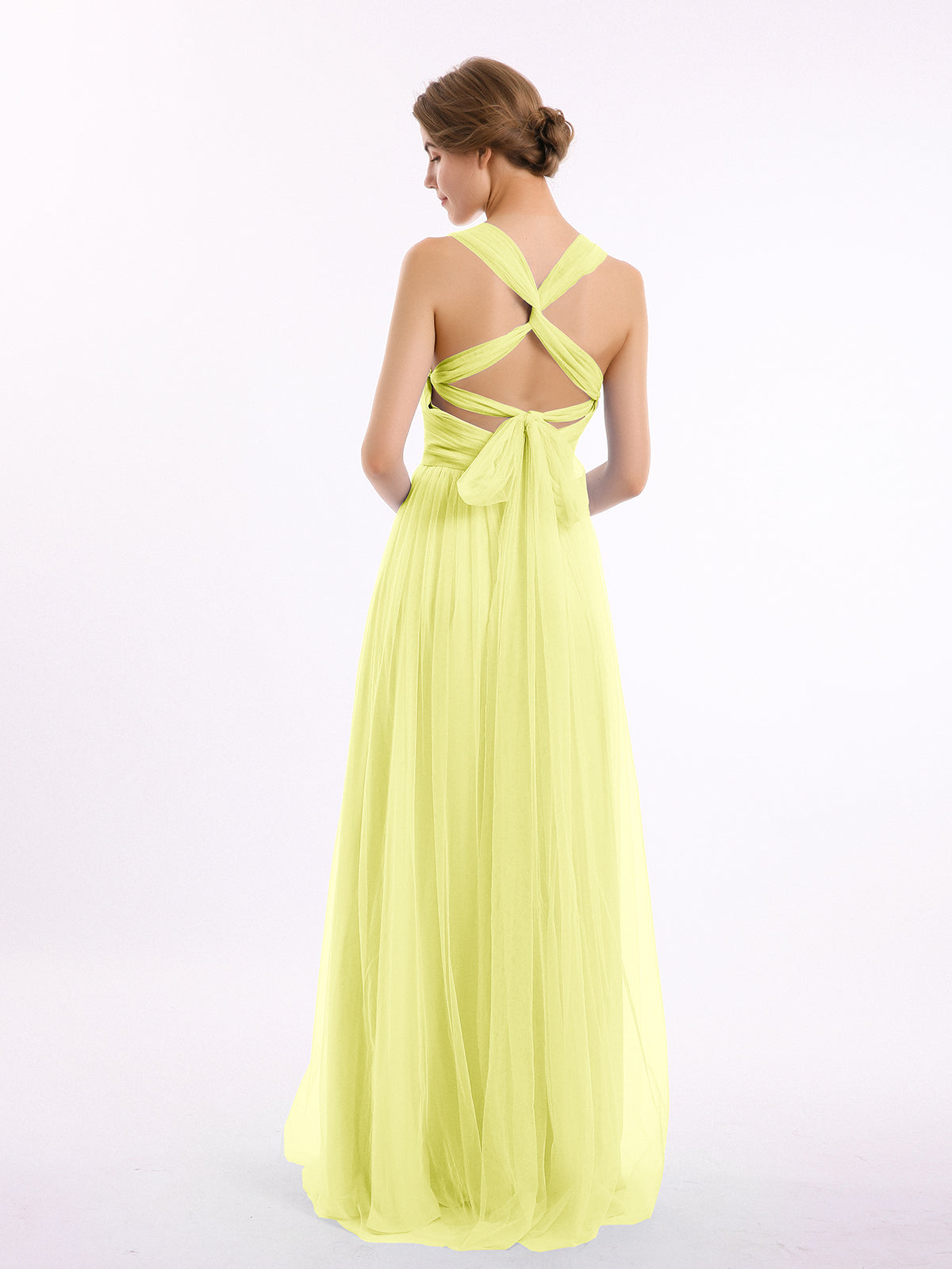 Evening gown cheap back design