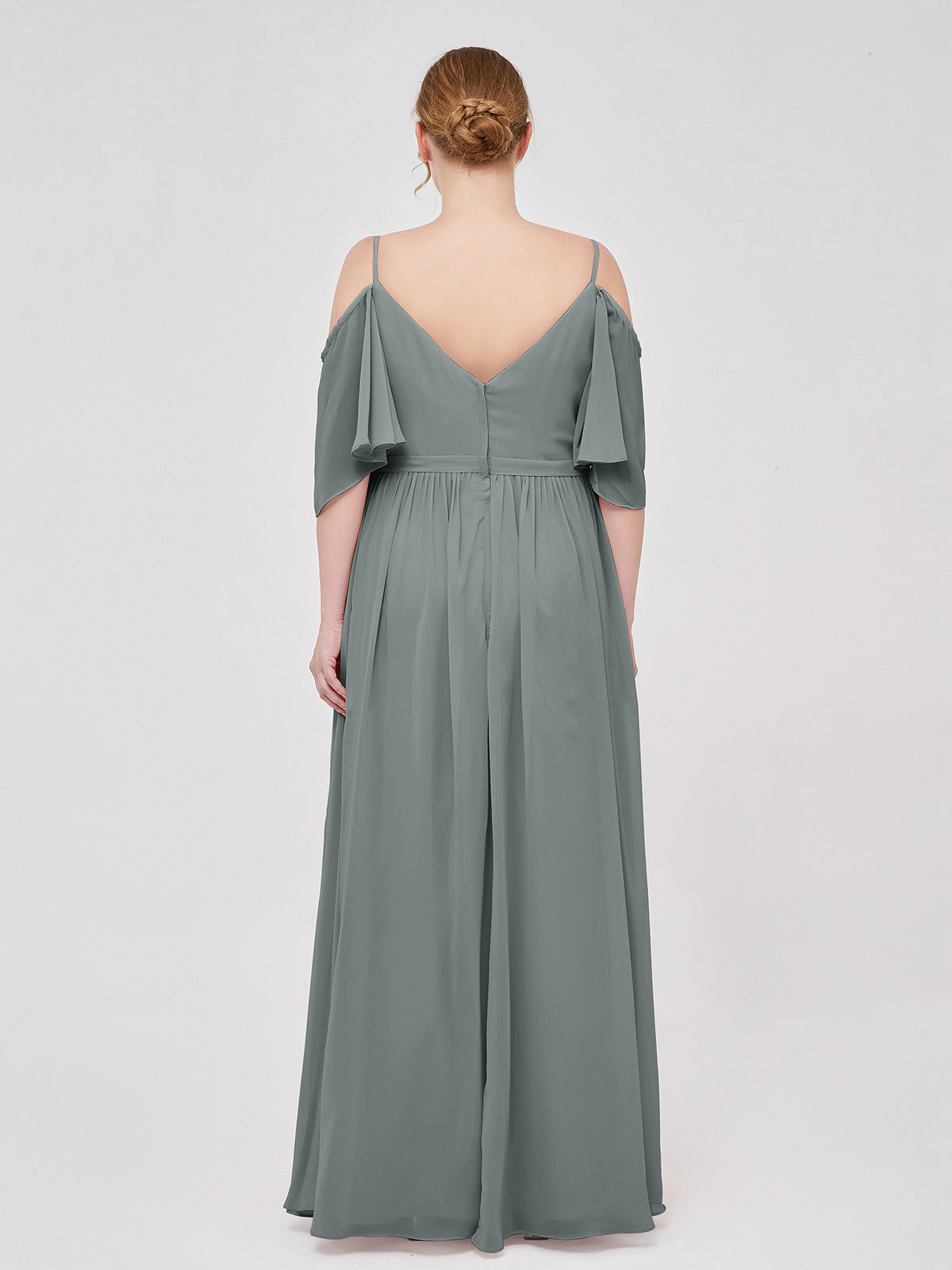 Steel gray clearance gowns